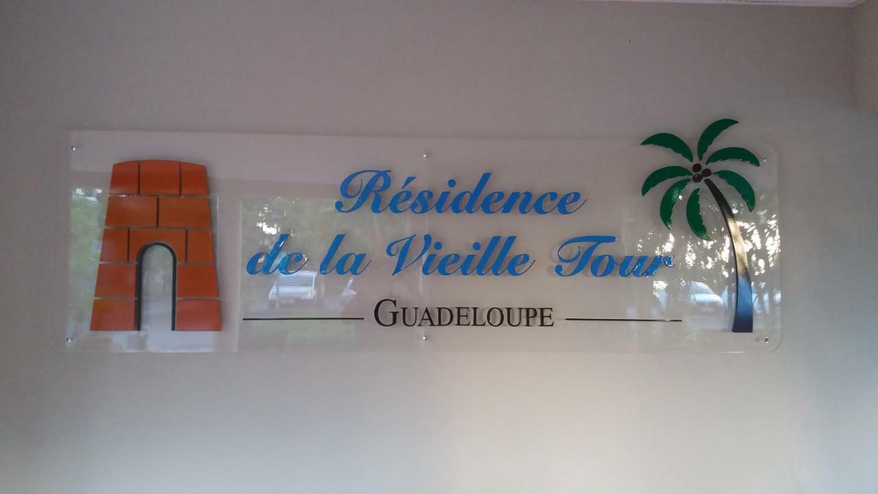 Studio En Bord De Mer - Residence La Vieille Tour Le Gosier  Ngoại thất bức ảnh